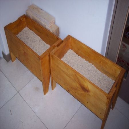 목공 처음 시작한 나무 화분