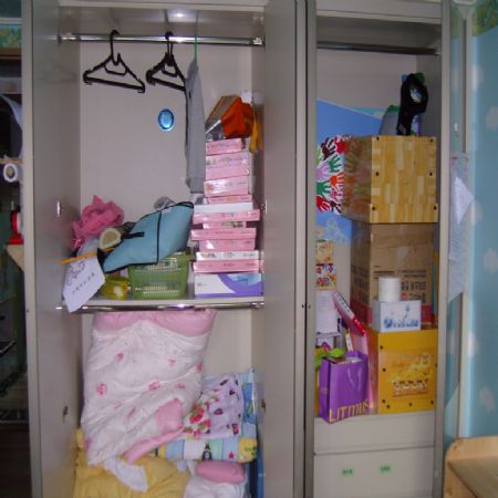 코팅합판을 이용한 붙박이장 공간 활용하기