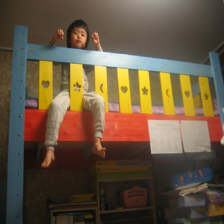 집성목 스마트 벙커침대