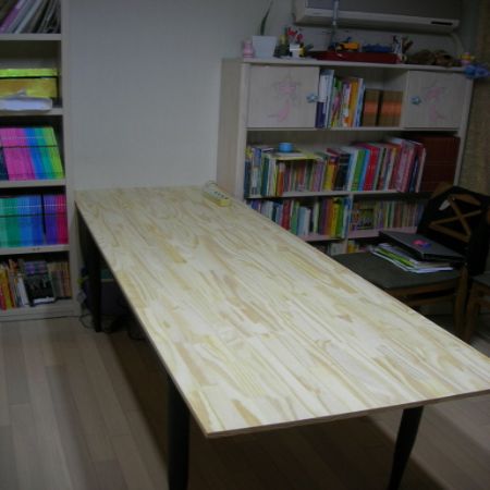 철프래임을 활용한 가족책상만들기