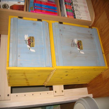 몬드리안 공간 박스의 주방놀이 기구변신