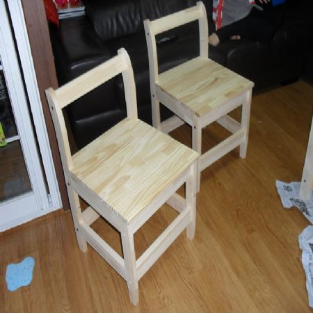 작은 의자 2개 긴의자 1개 만들었어요 애들 공부방에 쓰일 책상 만들었습니다.