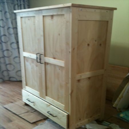 주니어 원목 서랍옷장