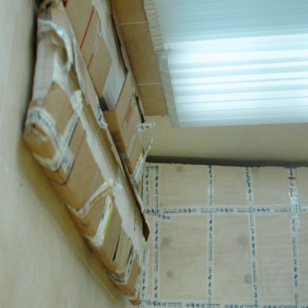 벙커침대에 들어갈 책장 조립