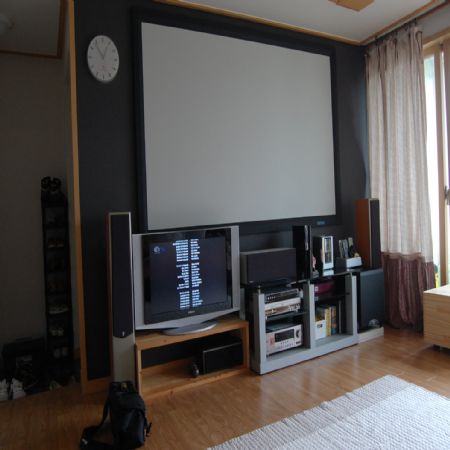 원목 건강 짜임 ㅁ 테이블이 TV장으로 변신