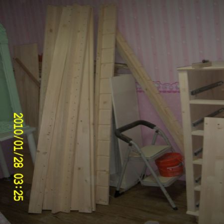 딸방 꾸미기 1탄 - 벙커침대, 모던옷장, 모던서랍장