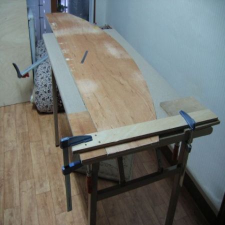 클램프로 직소기 작업대를 만들다