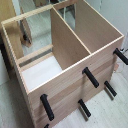 싱크대 만들었어요