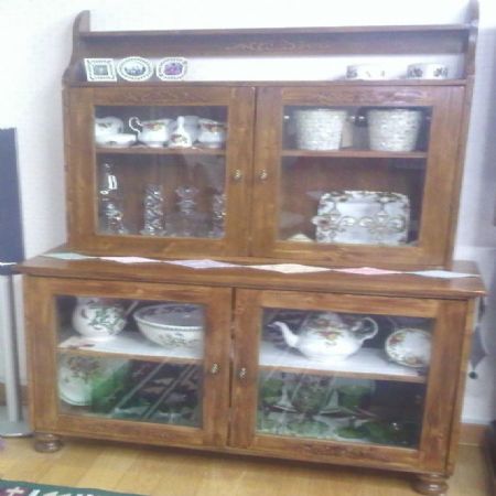 주방용 그릇장 ^^철천지구입 집성목