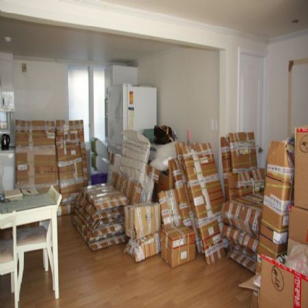 싱크대와 붙박이장