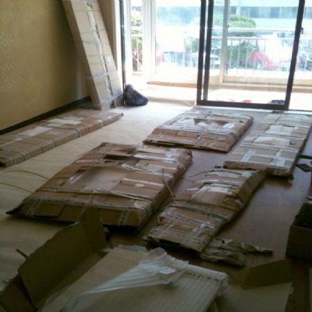 무모한 모던하우스옷장,책상,식탁 만들기