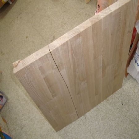 애쉬 집성목으로 만든 딸아이 책상