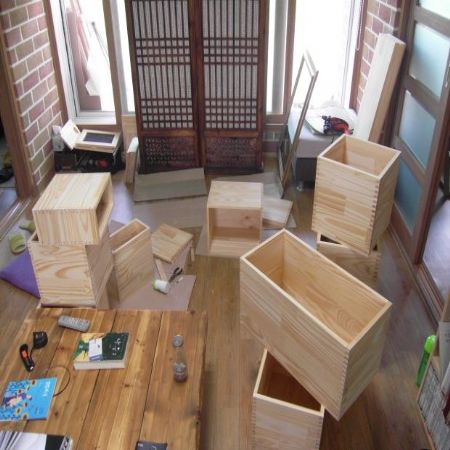 수납장 겸용 계단