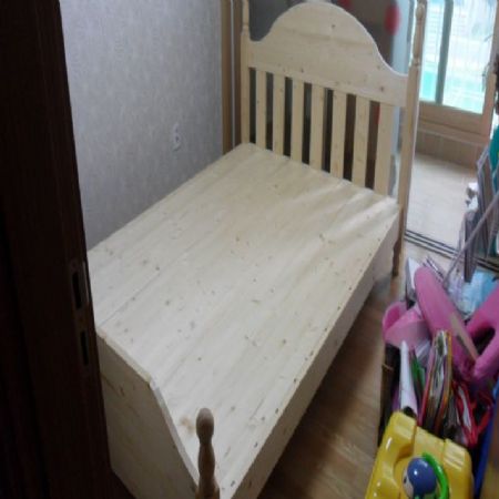 스프러스로 만든 프린세스더블침대(어느낚시꾼의 여름나기)