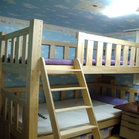 이층침대 만들기(라텍스 매트릭스 사용)