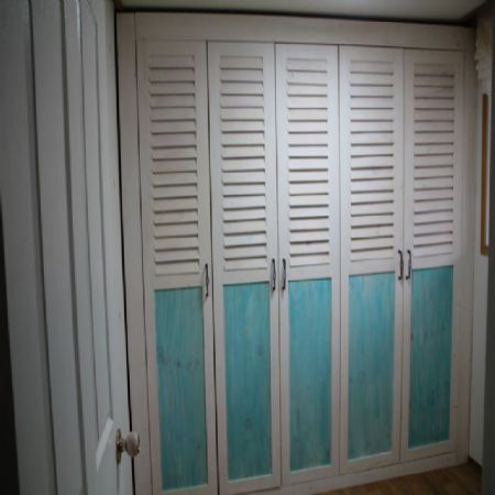 원목패널 시즈닝 붙박이장 