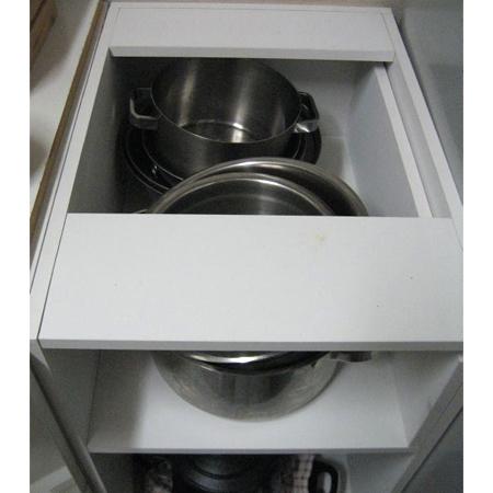 코팅 판재로 싱크대 몸통 조립