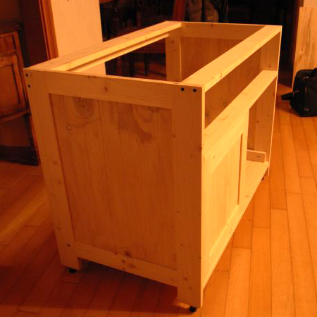 시즈닝 아일랜드 식탁