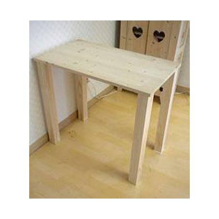 마춤다리 (집성각목 소나무)로 편리하게 작은 테이블 만들기  