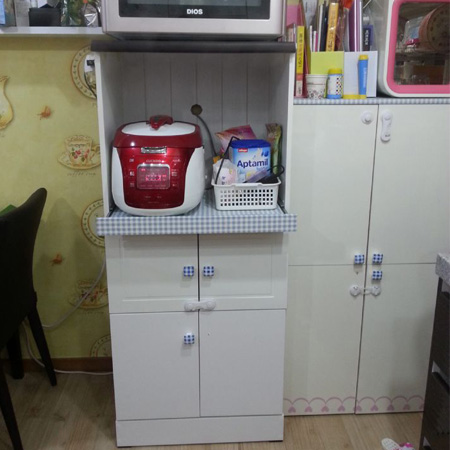 전자랜지 장 보수작업입니다.