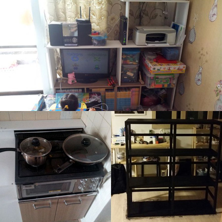 싱크대 수리와 장난감 정리대 만들기