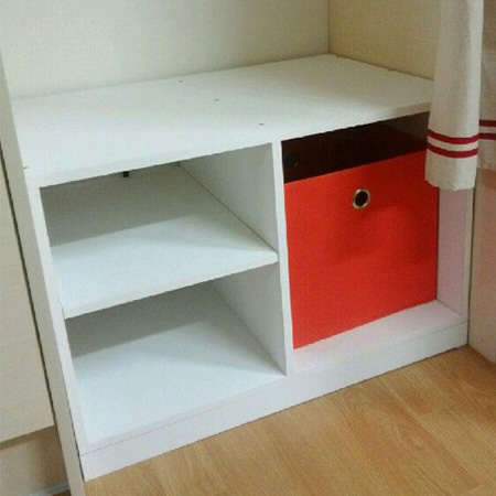 김치냉장고용 틀 안에 하단 선반장(코팅합판 6면/15T)