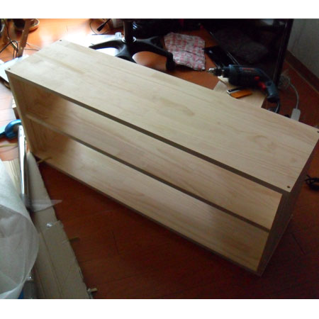 집성목으로 만든 tv 장식장!!!