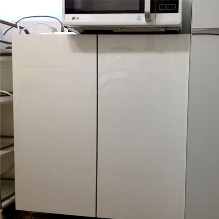 싱크 상부장이 수납장으로