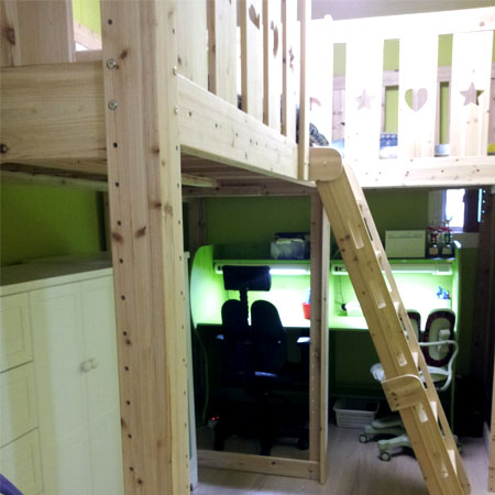 좁은 방을 럭셔리하게 변화시키는 철천지표 다락방