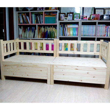 분리형 소파 겸 1인 침대