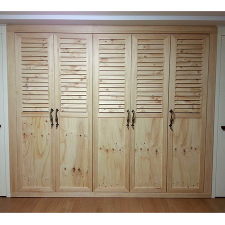 원목 붙박이장 (첫제작품)