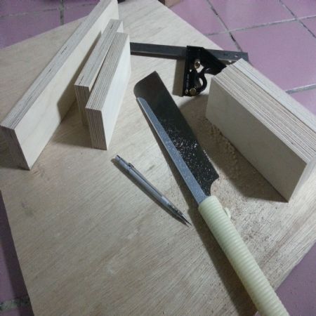 자작합판 TV장식장