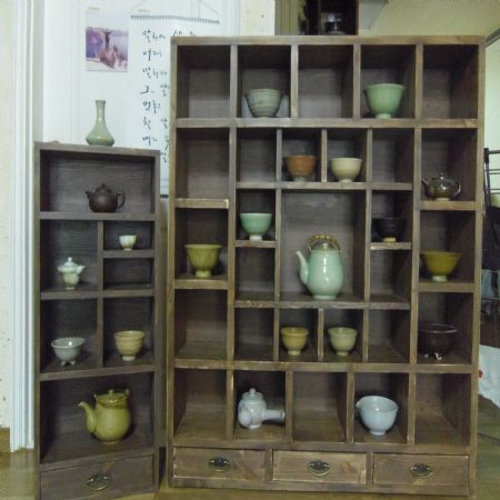 홍송으로 만든 다완장