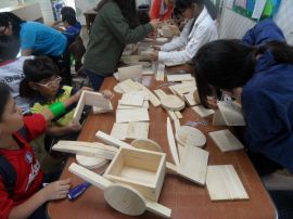 아이들과의 재미있는 목공놀이.