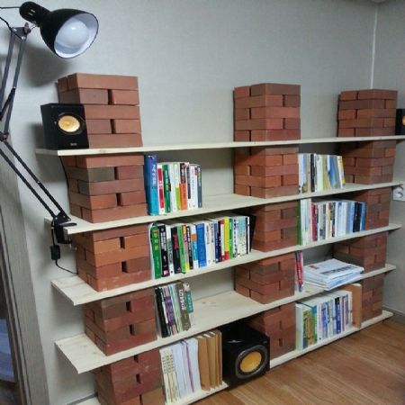 벽돌책장