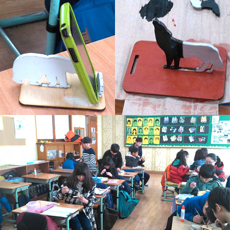 핸드폰거치대만들기 