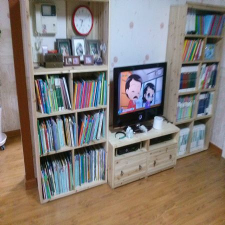   원목 건강 짜임 ㅁ 테이블 24mm  