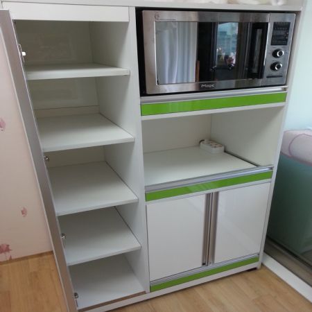 전자렌지 수납장