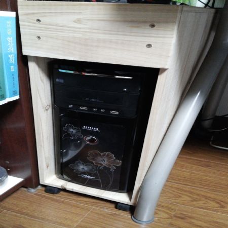 삼나무 집성목을 이용한 컴퓨터서랍