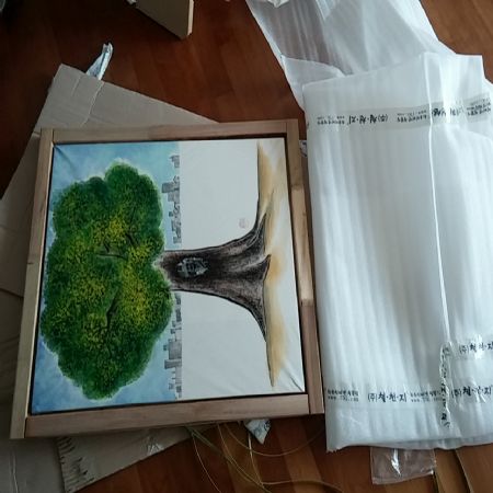 주문 나무 조립 후