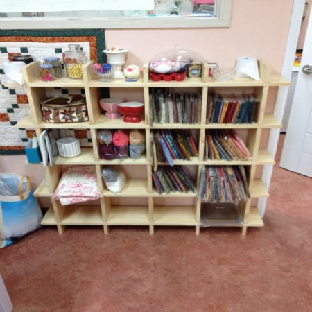 촘촘계단선반과 좌탁, 공간박스 콤비 