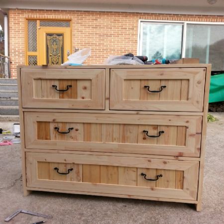 3단 서랍장 만들기