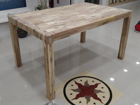 아카시아 원목 식탁 만들기 