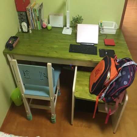 사괘맞춤 책상 만들기(1800*800*700)