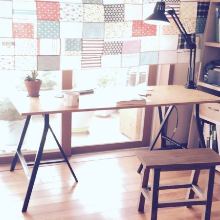 자작합판책상테이블