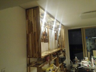 간단하게 만든 붙박이 장식장