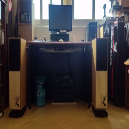 북셀프 스피커인크로우져 바꾸기