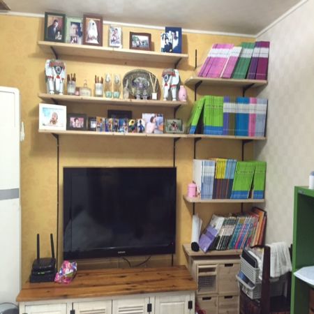 거실 찬넬 선반