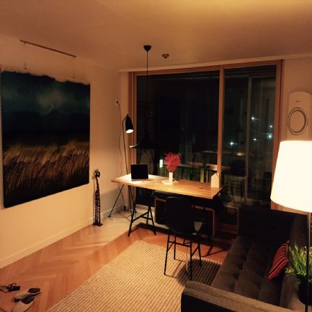 6인용 거실 테이블 DIY (애쉬 집성목)