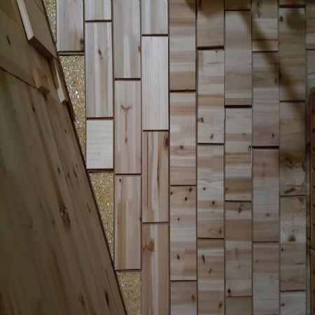 12mm 두께 삼나무 벽돌 활용